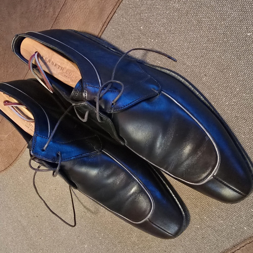 Hugo Boss Chocolate Brown Leather Oxford Shoes